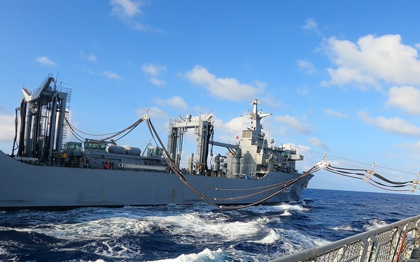 JS Takanami RAS with HMAS Supply
