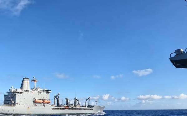 JS Takanami RAS with USNS Pecos