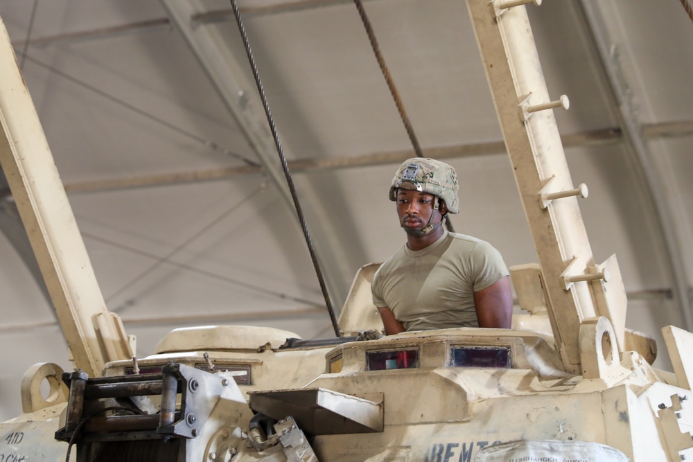 4-10 Cav, 588th BEB conduct annual maintenance at Trzebień