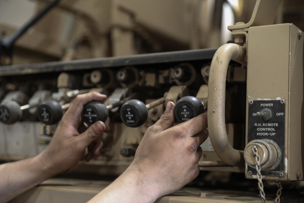 4-10 Cav, 588th BEB conduct annual maintenance at Trzebień