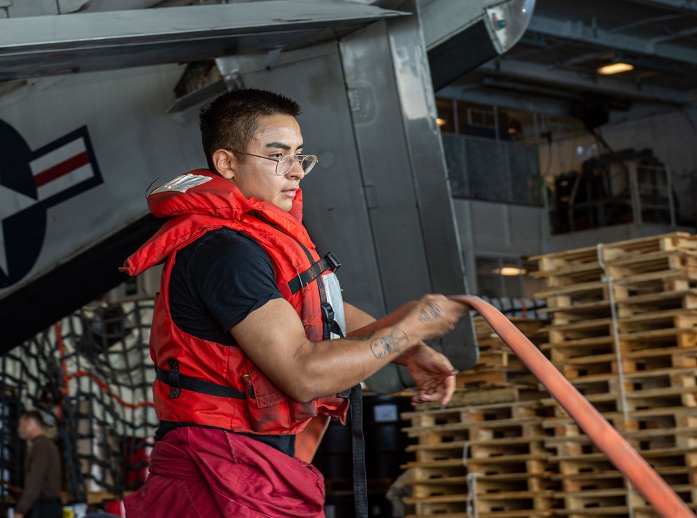 The Harry S. Truman Carrier Strike Group is on a scheduled deployment in the U.S. Naval Forces Europe area of operations, employed by U.S. Sixth Fleet to defend U.S., allied and partner interests.