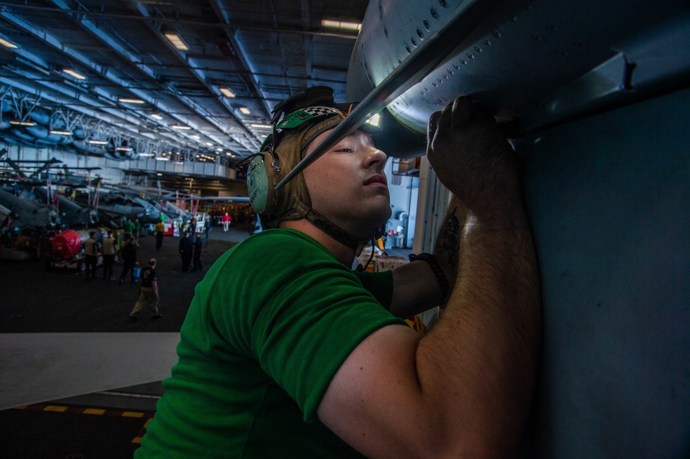 The Harry S. Truman Carrier Strike Group is on a scheduled deployment in the U.S. Naval Forces Europe area of operations, employed by U.S. Sixth Fleet to defend U.S., allied and partner interests.