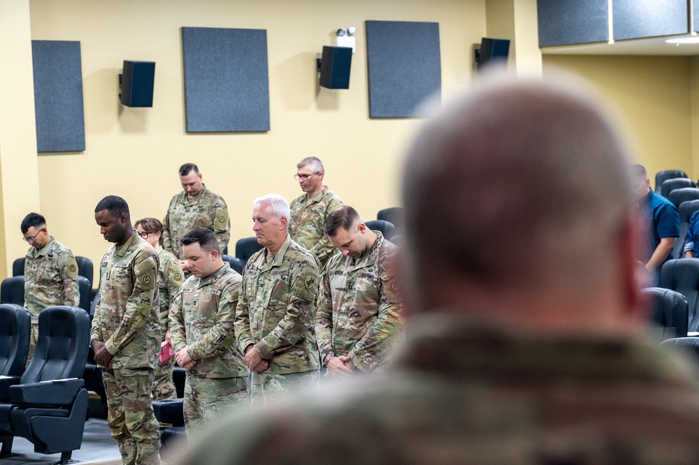 Headquarters and Headquarters Battalion U.S. Army Central Forward Company, Change of Command