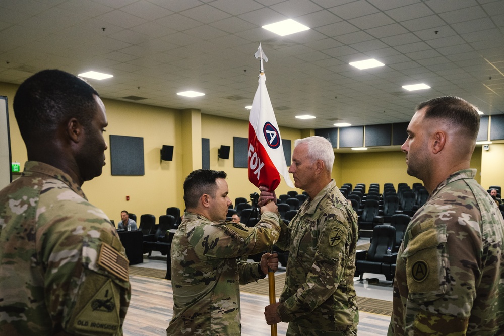 Headquarters and Headquarters Battalion U.S. Army Central Forward Company, Change of Command