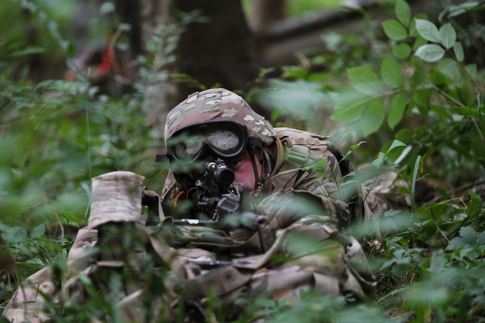 1-151 Infantry Regiment Conduct Urban Training