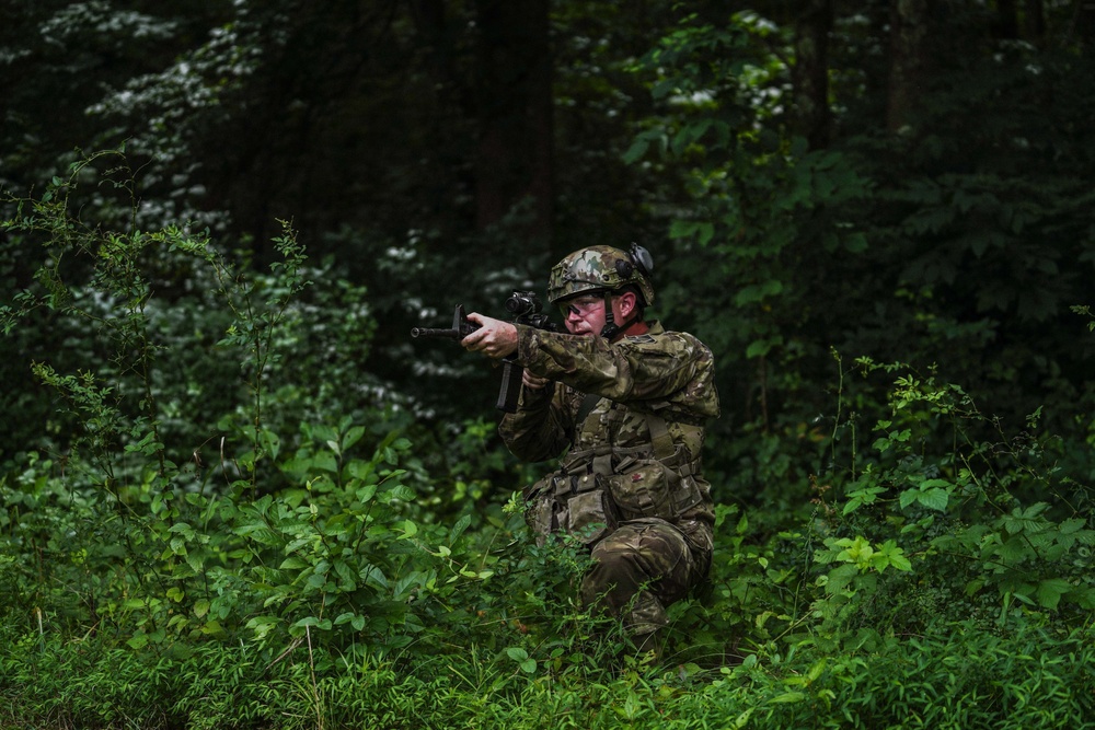 1-151 Infantry Regiment Conduct Urban Training