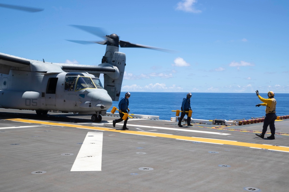 MV-22 flight ops