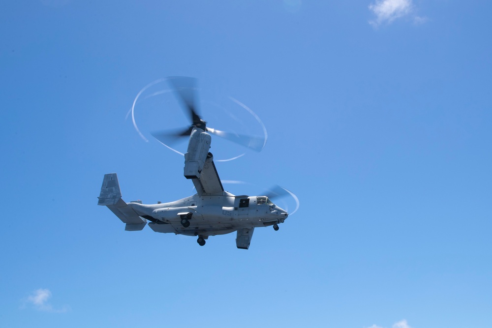 MV-22 flight ops