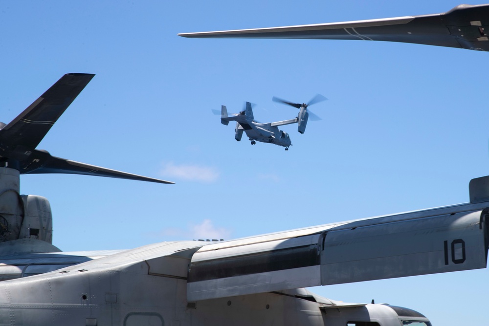 MV-22 flight ops