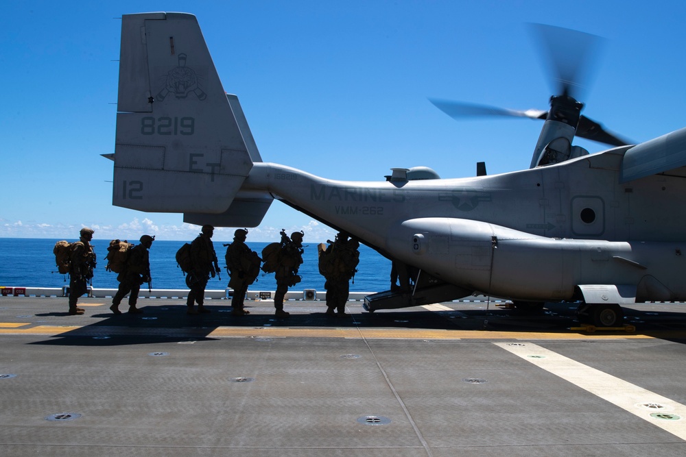 MV-22 flight ops