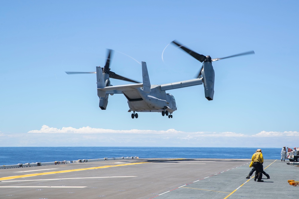 MV-22 flight ops