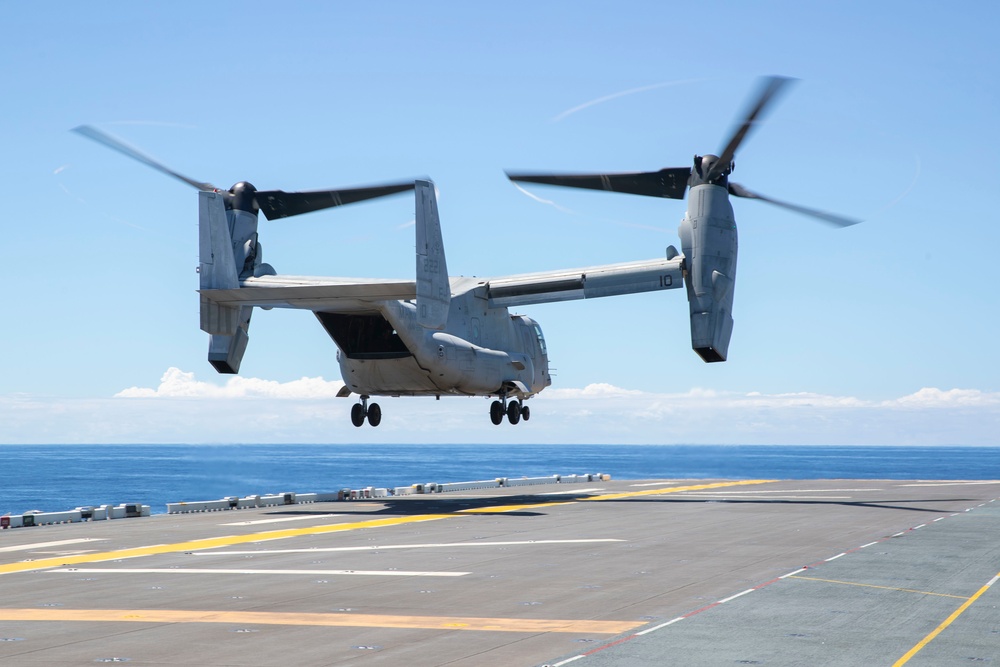 MV-22 flight ops