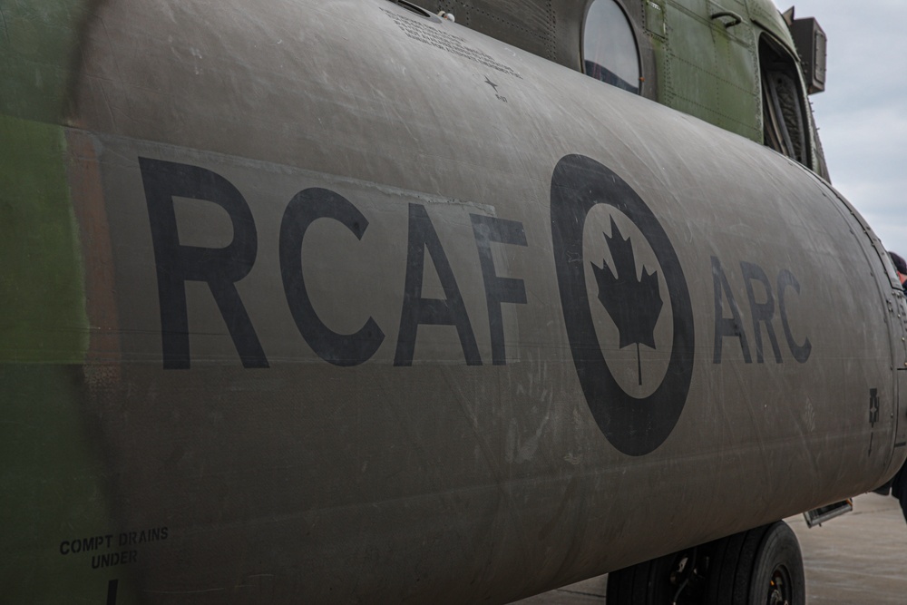 1 Wing Royal Canadian Air Force Visits 10th CAB