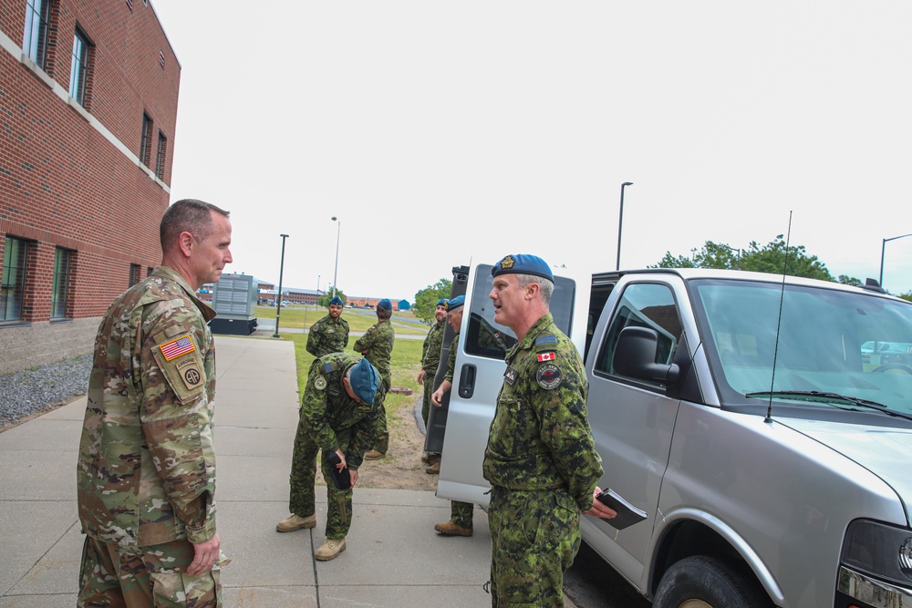 1 Wing Royal Canadian Air Force Visits 10th CAB