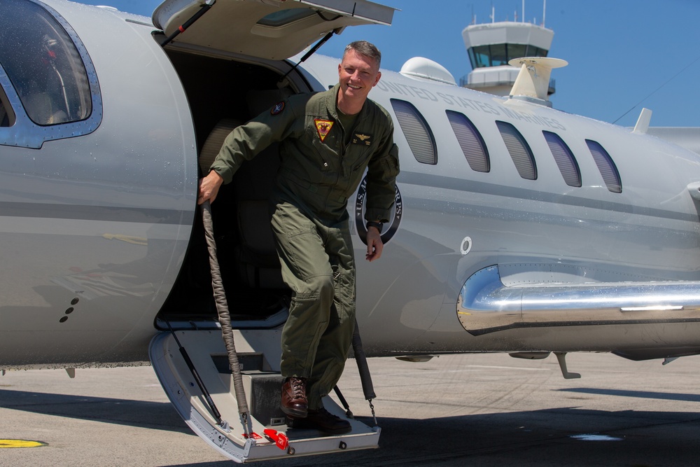 MCAS Cherry Point Commanding Officer Final Flight