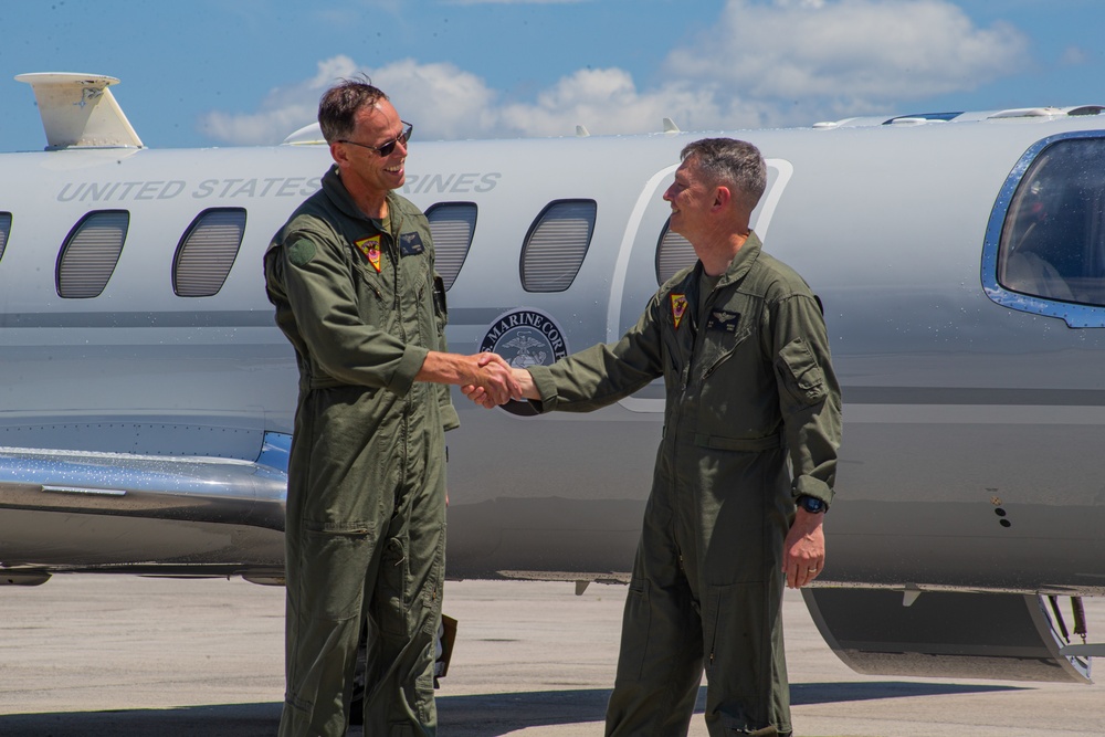 MCAS Cherry Point Commanding Officer Final Flight