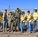 NAS Lemoore leadership presents coins to PWD team