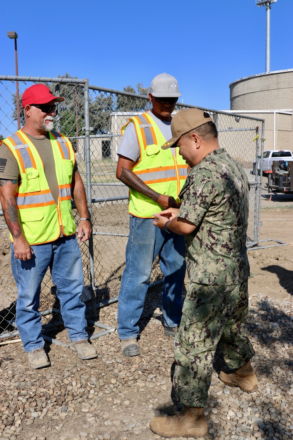 NAS Lemoore PWD earns command coins