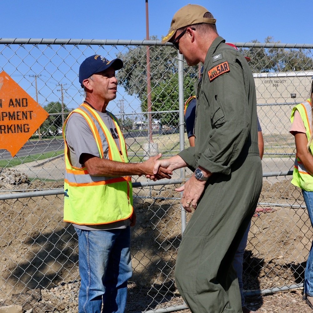 PWD team members earn command coins for water main rupture work