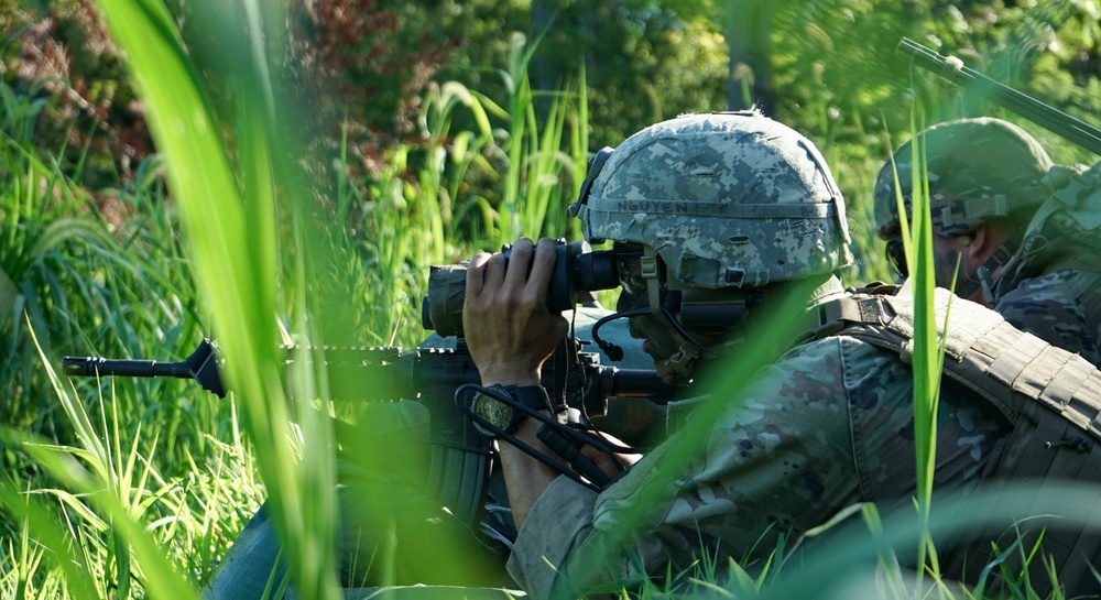 PA Guard Scouts Conduct Live Fire Training