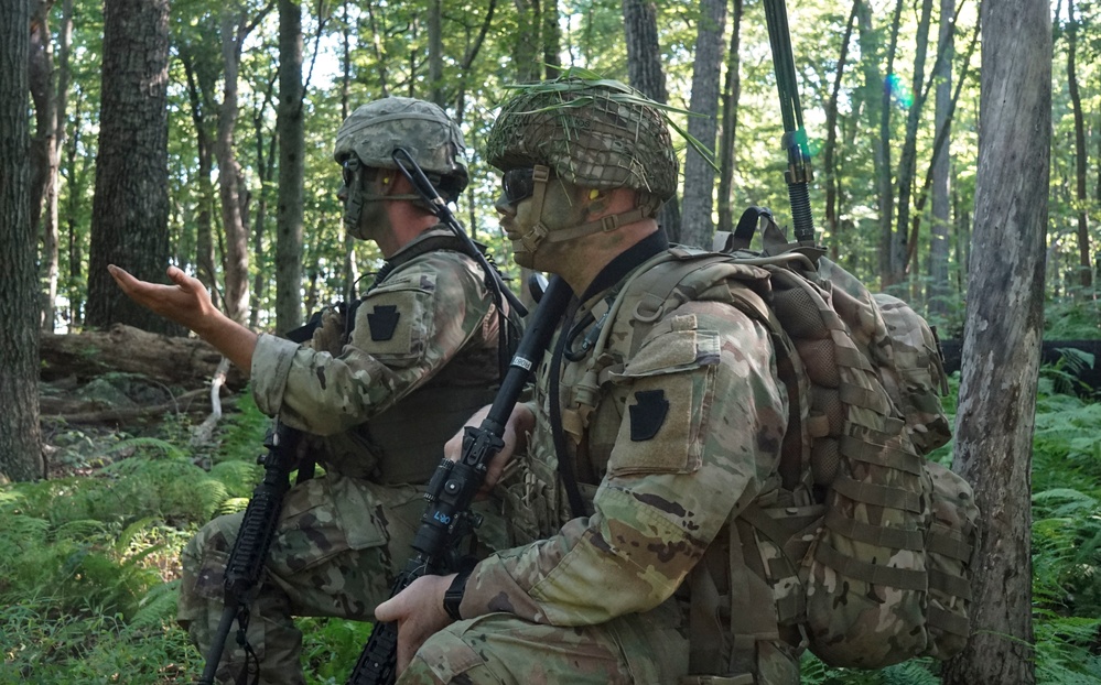 PA Guard Scouts Conduct Live Fire Training