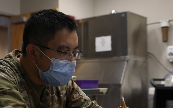 Soldiers from the 807th Medical Command provide mobile medical and dental care for residents of Southern Illinois community