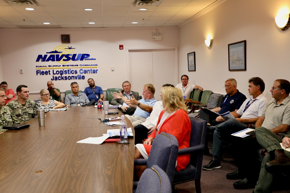NAVSUP FLC Jacksonville warehouse reform visioning kickoff