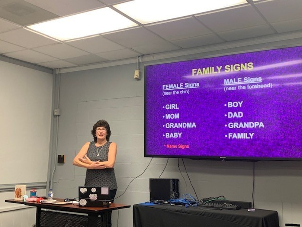 DVIDS - News - Sign language builds communication, relationships