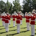 The United States Marine Corps Battle Color Detachment at Cary High School