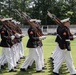 The United States Marine Corps Battle Color Detachment at Cary High School