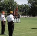 The United States Marine Corps Battle Color Detachment at Cary High School