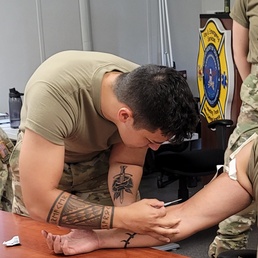 Fort Benning medics get advanced training during Delayed Evacuation Casualty Management course