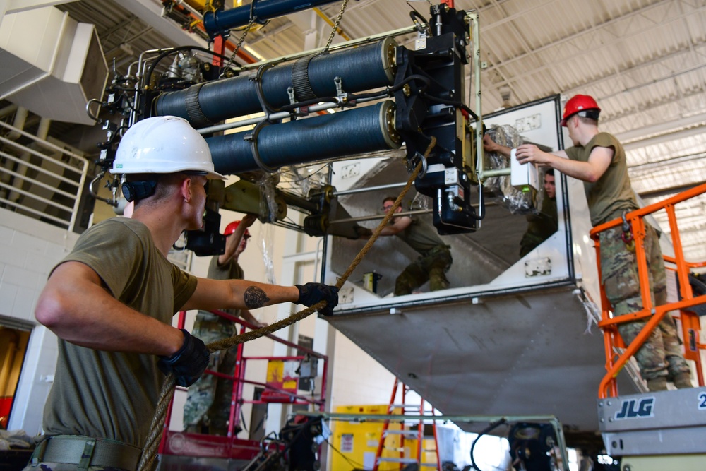791st Maintenance Squadron Erector Semitrailer Hoist Assembly replacement 2022