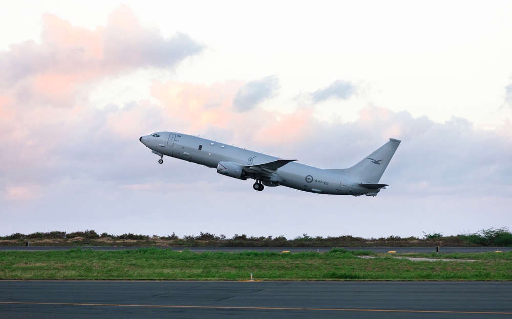 RIMPAC 2022 - RAAF P-8A Poseidon