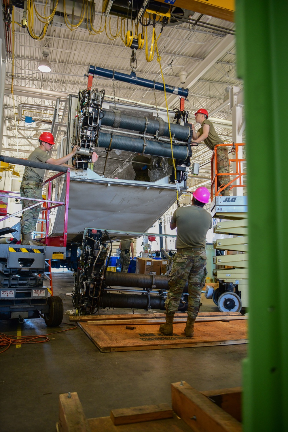 791st Maintenance Squadron Erector Semitrailer Hoist Assembly replacement 2022