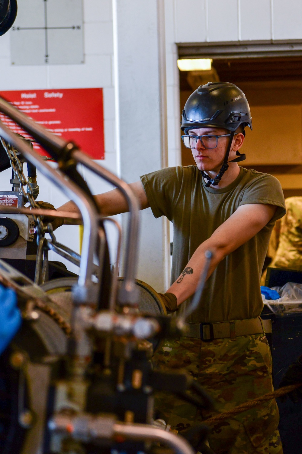 791st Maintenance Squadron Erector Semitrailer Hoist Assembly replacement 2022