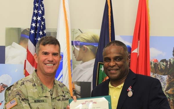 U.S. Army civilian program manager completes 43-year career of uniformed, civilian service
