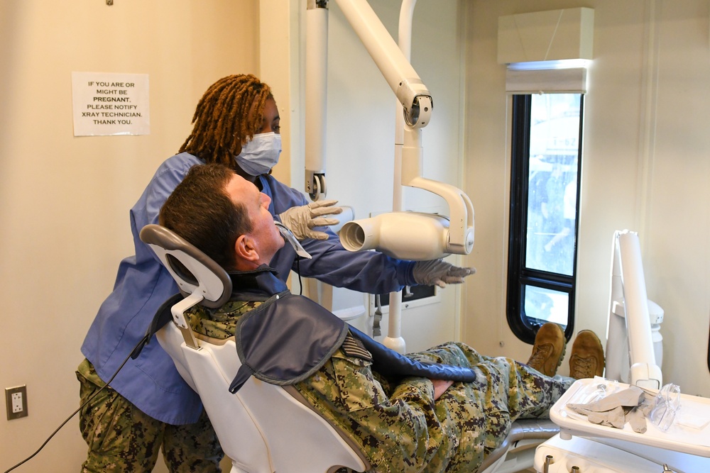 Mobile Dental Unit X-Rays