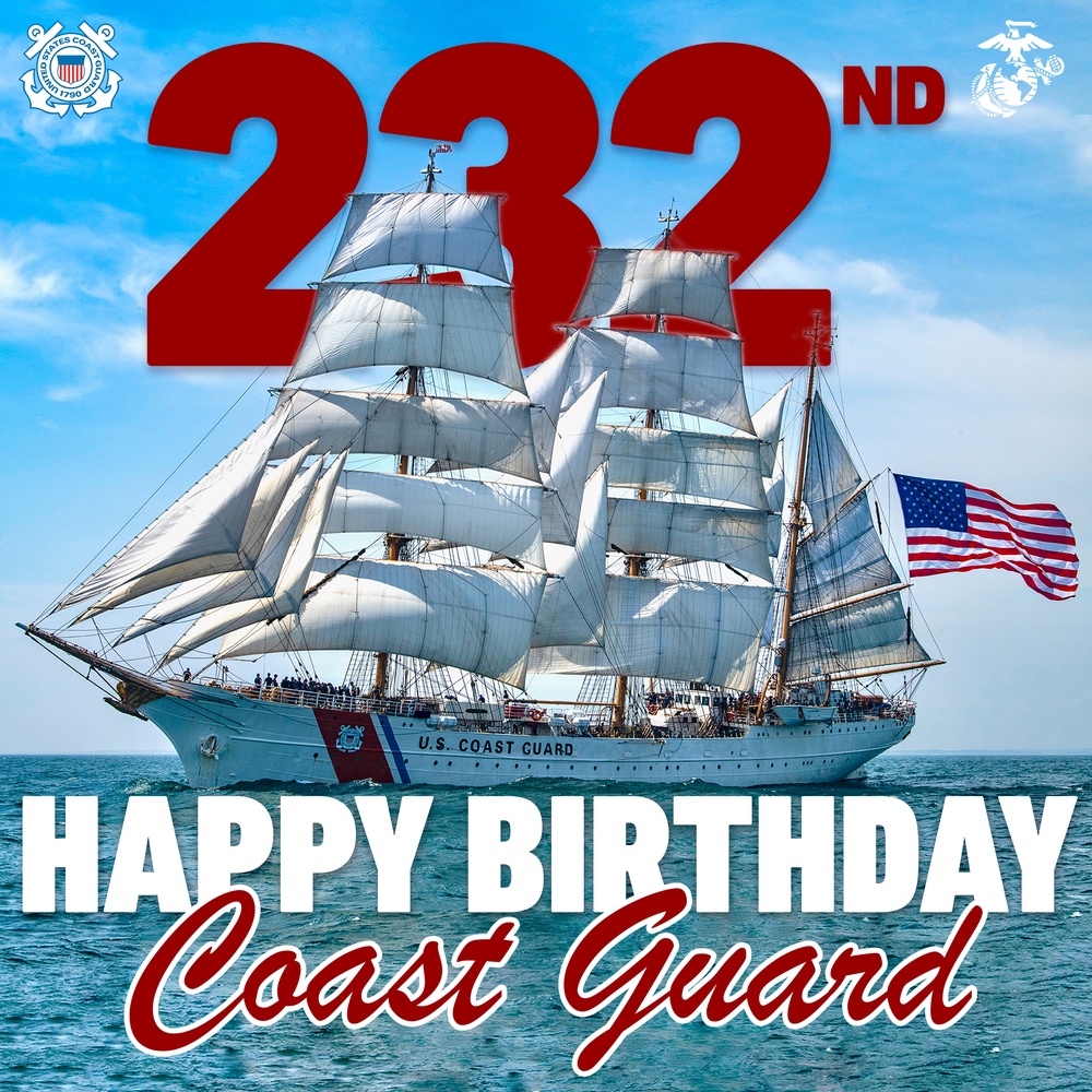 DVIDS Images Coast Guard Birthday Image 1 Of 2   1000w Q95 