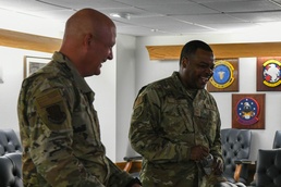 AAFES senior enlisted advisor visits AAFB, focusing on quality of life