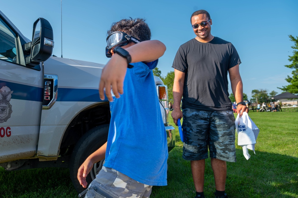 Scott Air Force Base holds National Night Out event