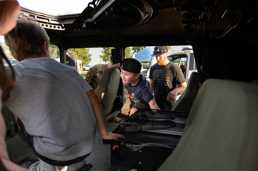 Scott Air Force Base holds National Night Out event