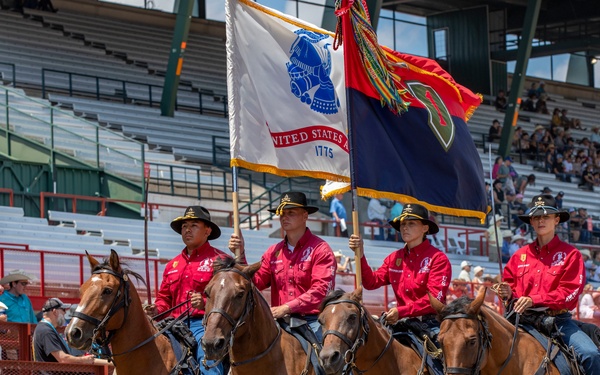 Red, White, and Pew Pew Pew: 1ID CGMCG Takes Aim at Cheyenne Frontier Days