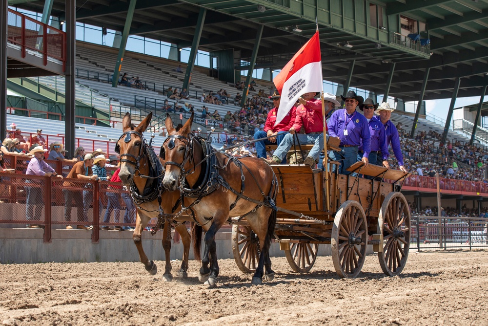 Red, White, and Pew Pew Pew: 1ID CGMCG Takes Aim at Cheyenne Frontier Days