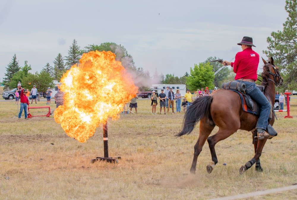 Red, White, and Pew Pew Pew: 1ID CGMCG Takes Aim at Cheyenne Frontier Days