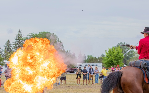 Red, White, and Pew Pew Pew: 1ID CGMCG Takes Aim at Cheyenne Frontier Days
