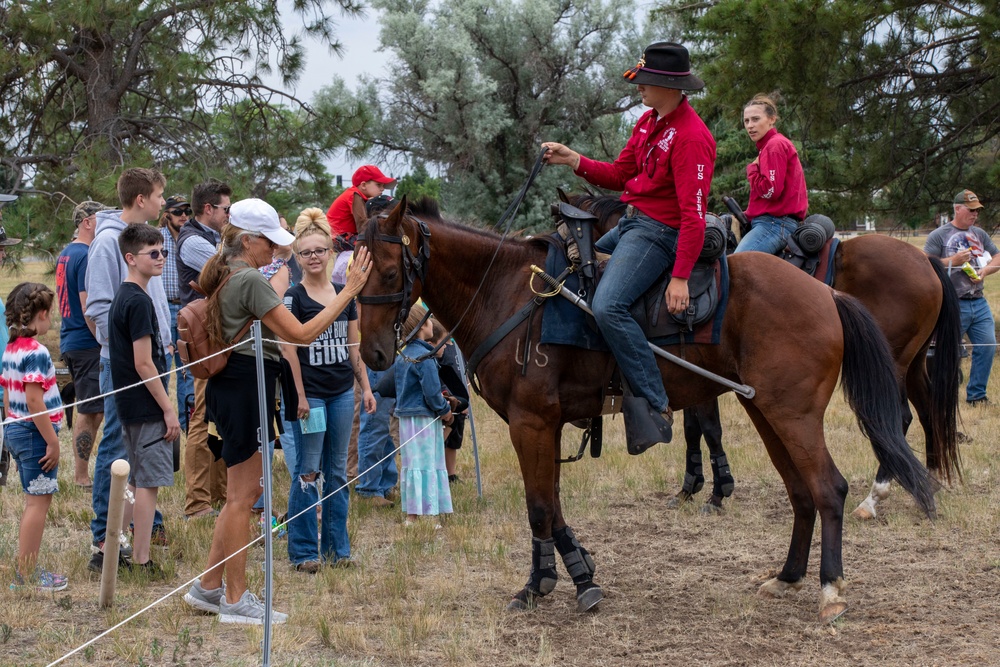 Red, White, and Pew Pew Pew: 1ID CGMCG Takes Aim at Cheyenne Frontier Days