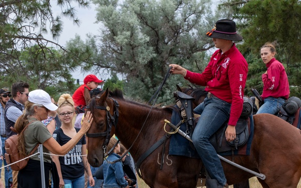 Red, White, and Pew Pew Pew: 1ID CGMCG Takes Aim at Cheyenne Frontier Days