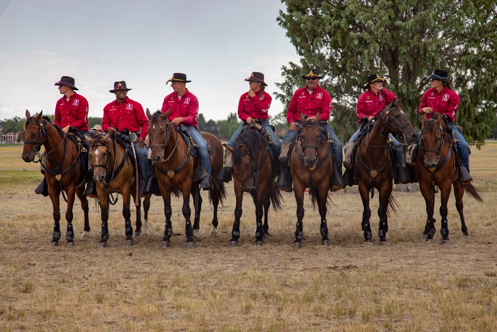 Red, White, and Pew Pew Pew: 1ID CGMCG Takes Aim at Cheyenne Frontier Days