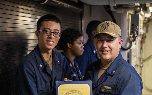 USS Sioux City’s Exemplary Sailors